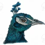 Discover high quality prints of original hand drawn animal portrait art by pencil artist, Fiona Green. High quality and unique.