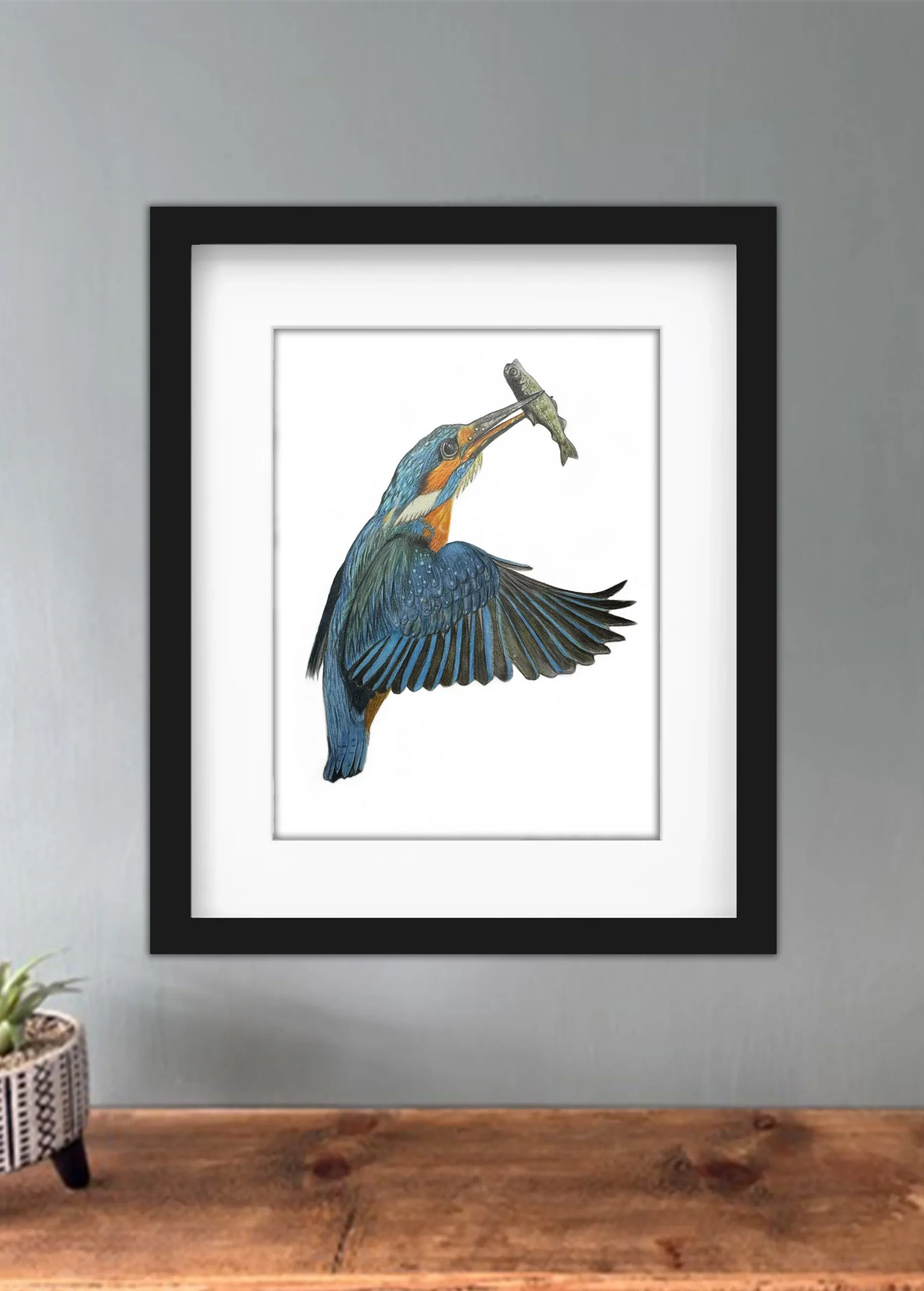Discover high quality prints of original hand drawn animal portrait art by pencil artist, Fiona Green. High quality and unique.