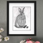 Discover high quality prints of original hand drawn animal portrait art by pencil artist, Fiona Green. High quality and unique.
