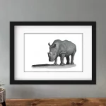Discover high quality prints of original hand drawn animal portrait art by pencil artist, Fiona Green. High quality and unique.