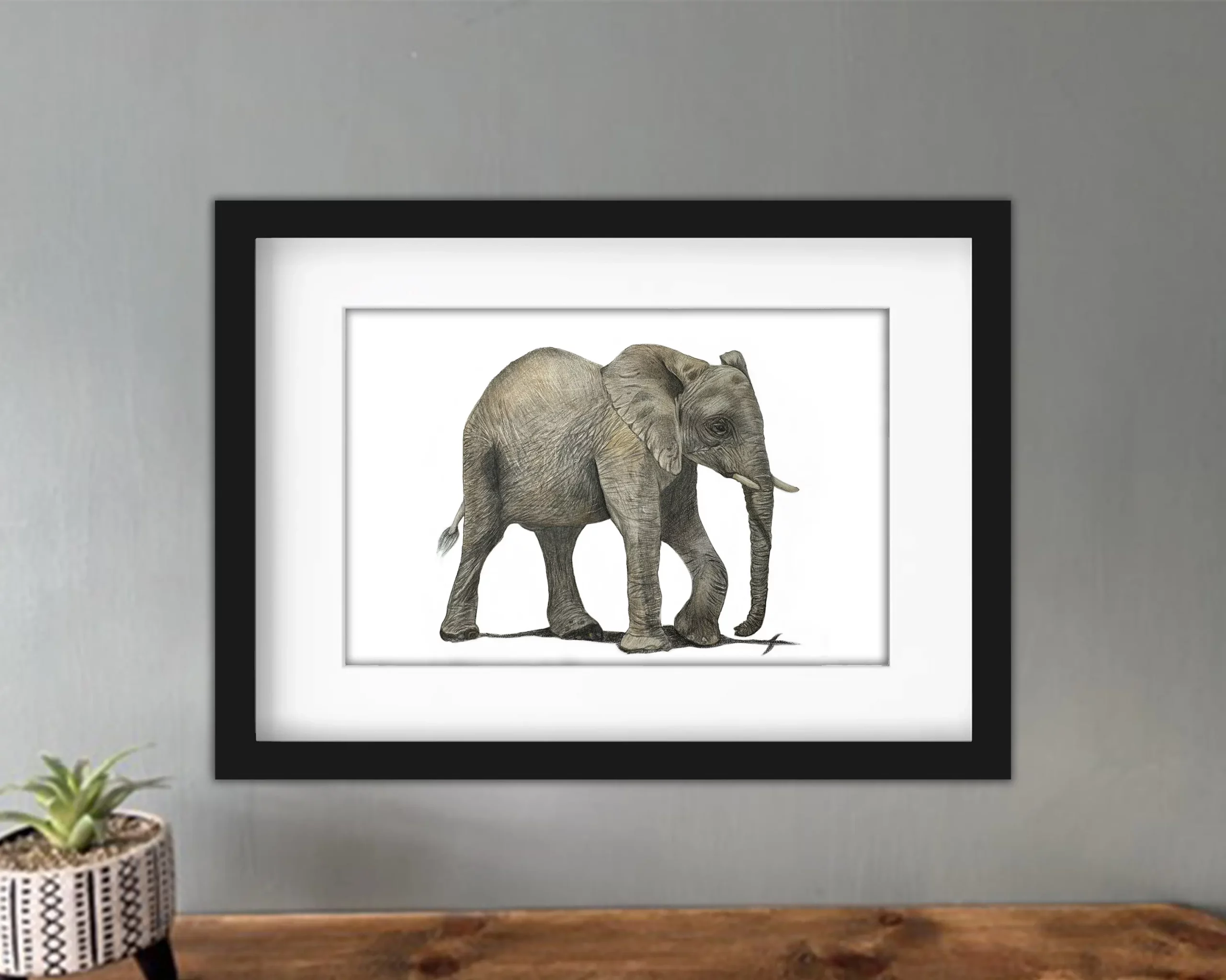 Discover high quality prints of original hand drawn animal portrait art by pencil artist, Fiona Green. High quality and unique.