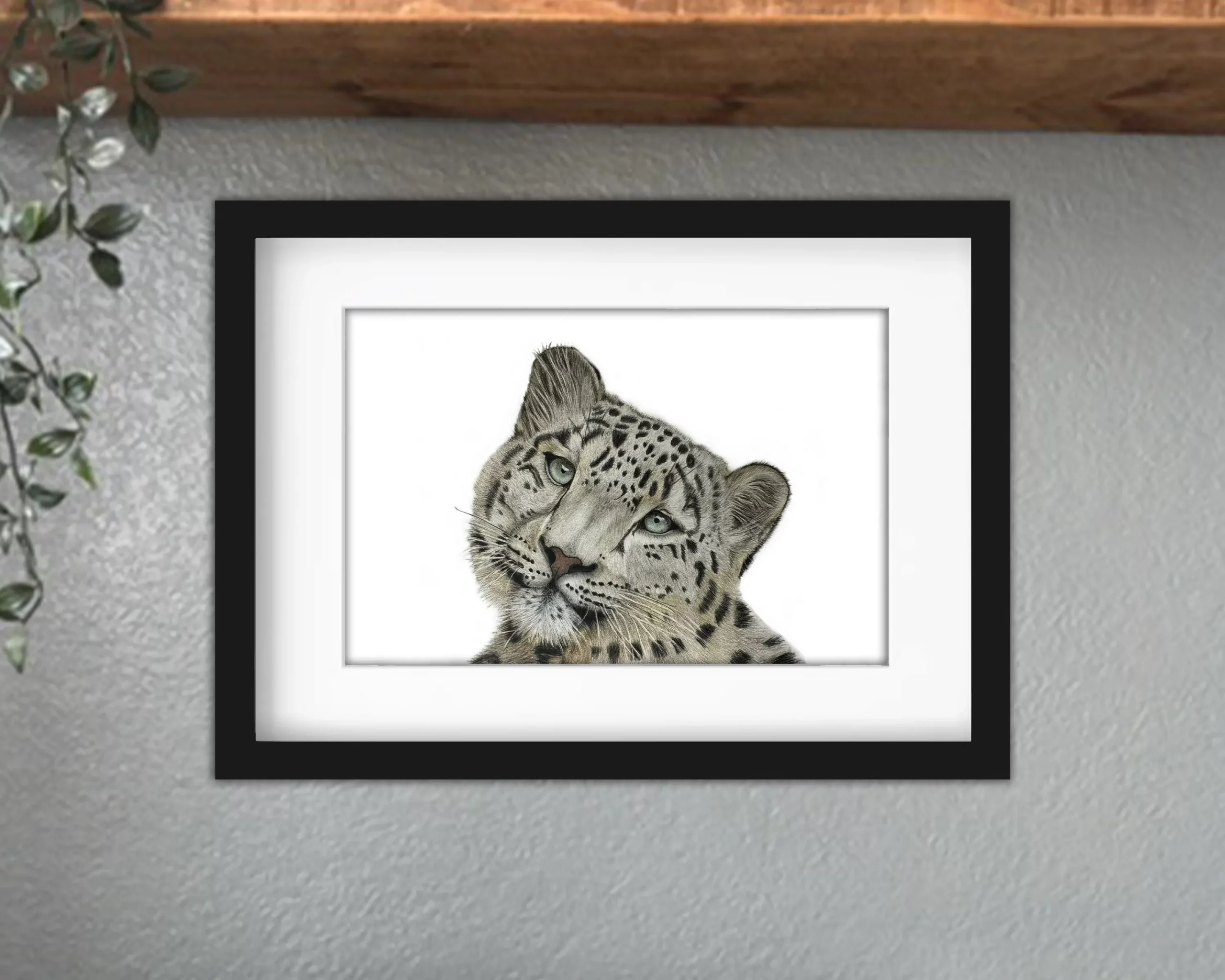 Discover high quality prints of original hand drawn animal portrait art by pencil artist, Fiona Green. High quality and unique.