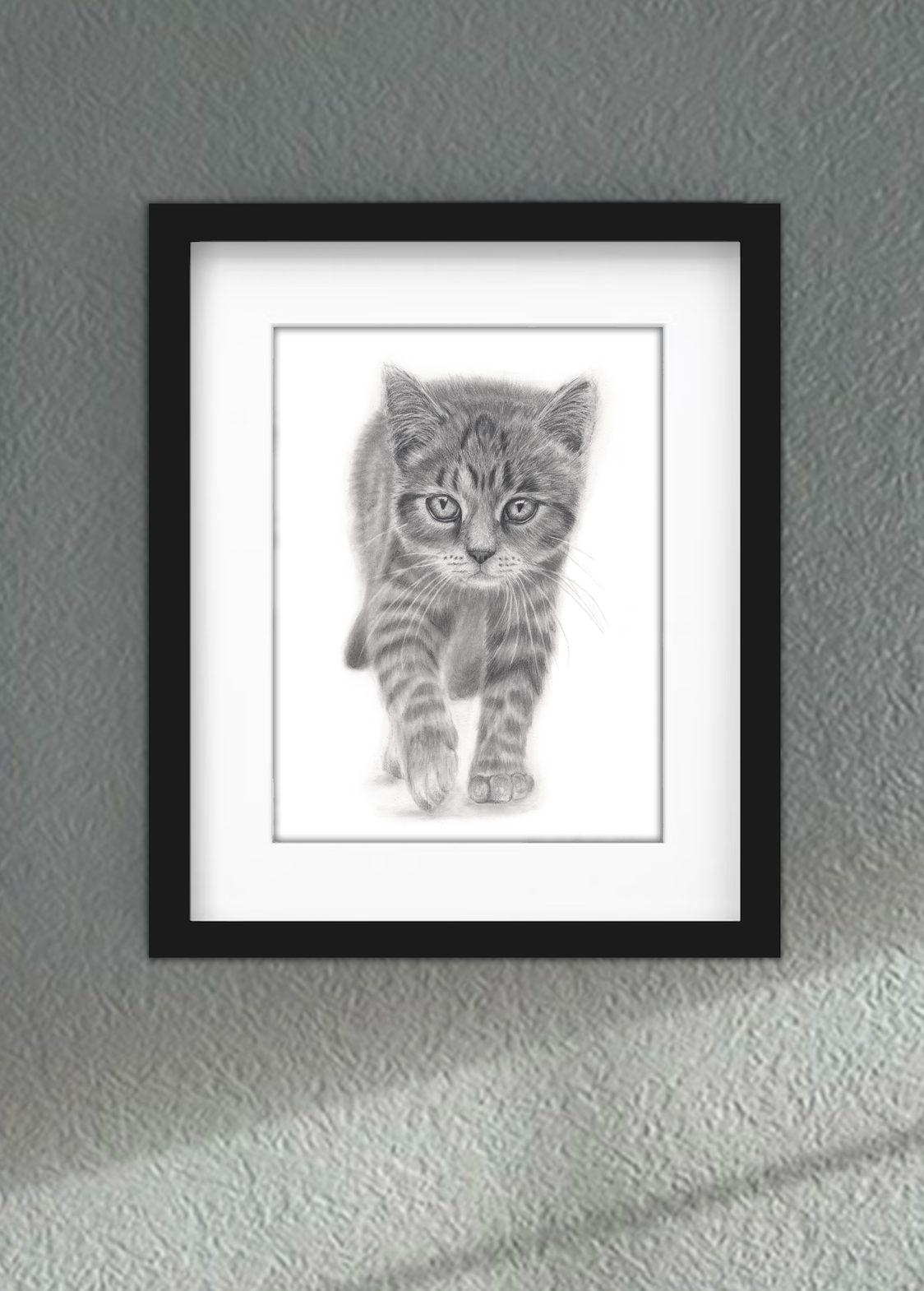 Discover high quality prints of original hand drawn animal portrait art by pencil artist, Fiona Green. High quality and unique.